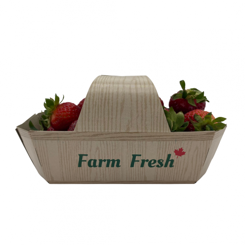 1 Litre Single Handled Basket Wellington Produce Packaging