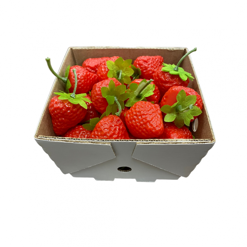 1 Quart Paper Berry Box - Wellington Produce Packaging