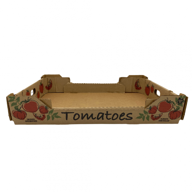 15 Lb Tomato Box Wellington Produce Packaging